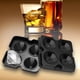 thumbnail image 1 of Bandejas para cubitos de hielo Ecomeon Moldes de hielo de silicona negro, 1 of 6