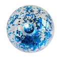 thumbnail image 1 of 24"/16" Large Inflatable Glitter Pool Beach Ball for Summer Beach Pool Party, 1 of 6