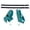 Green, variant on 1 Pair Controller Protective Sleeve for 4 Virtual Reality Gaming Handle Grip Skin Shell Enhancing Gaming