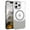 Gray, variant on ELEHOLD for iPhone 12 Pro Max Magnetic Case,Compatible with Mag Safe Accessories, Not-Yellowing Hard Transparent Back Slim Shockproof Protective Case for iPhone 12 Pro Max,Black