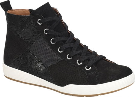 black high top sneakers womens