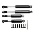 thumbnail image 1 of RC Front Rear Shock Absorbers, Front Rear Shock Absorbers Decorative Practical Easy Replaceable High Elastic Spring  For 1/18 RC Vehicle Red,Black,Blue,Silver, 1 of 8
