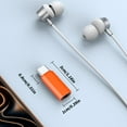 thumbnail image 3 of Small Type C to TRRS Auxiliary Port Adapters External Sound Card Replacement Alloy Texture Suitable for Laptop, 3 of 8