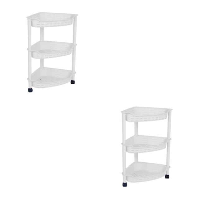 Billuyoard Bathroom Storage Rack Free Standing 3 Layer for Office Kitchen Type3 NO3