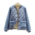 thumbnail image 2 of Puntoco Coat Chaqueta De Algodón De Retales De Cordero De Lana De Imitación Cálida Y De Moda para Mujer Liquidación Puntoco Puntoco-1, 2 of 5