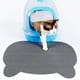 thumbnail image 4 of Alfombrilla Para Arena Para Gatos Alfombrilla Antideslizante Para Atrapar Arena Alfombrilla Para Control De Dispersión De Arena Para Gatos Que Ahorra Espacio Almohadilla Para Caja De Arena Manta Gris Moyic PT000955-00, 4 of 7