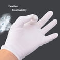 thumbnail image 4 of 24Pieces/12 Pairs White Labor Insurance Cotton Cloth Thin Etiquette Wenwan Quality Inspection Gloves (XL), 4 of 6