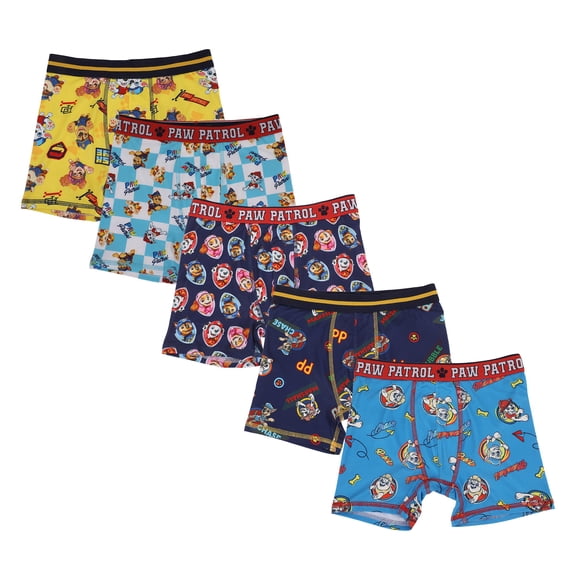 Paw Patrol Character AOP Boxer Briefs for Boys Kids Sleepwear-6