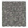 thumbnail image 2 of Ambesonne Geometric Shower Curtain, Oval Rings Mosaic Vintage, 69"Wx75"L, Grey Cream, 2 of 4