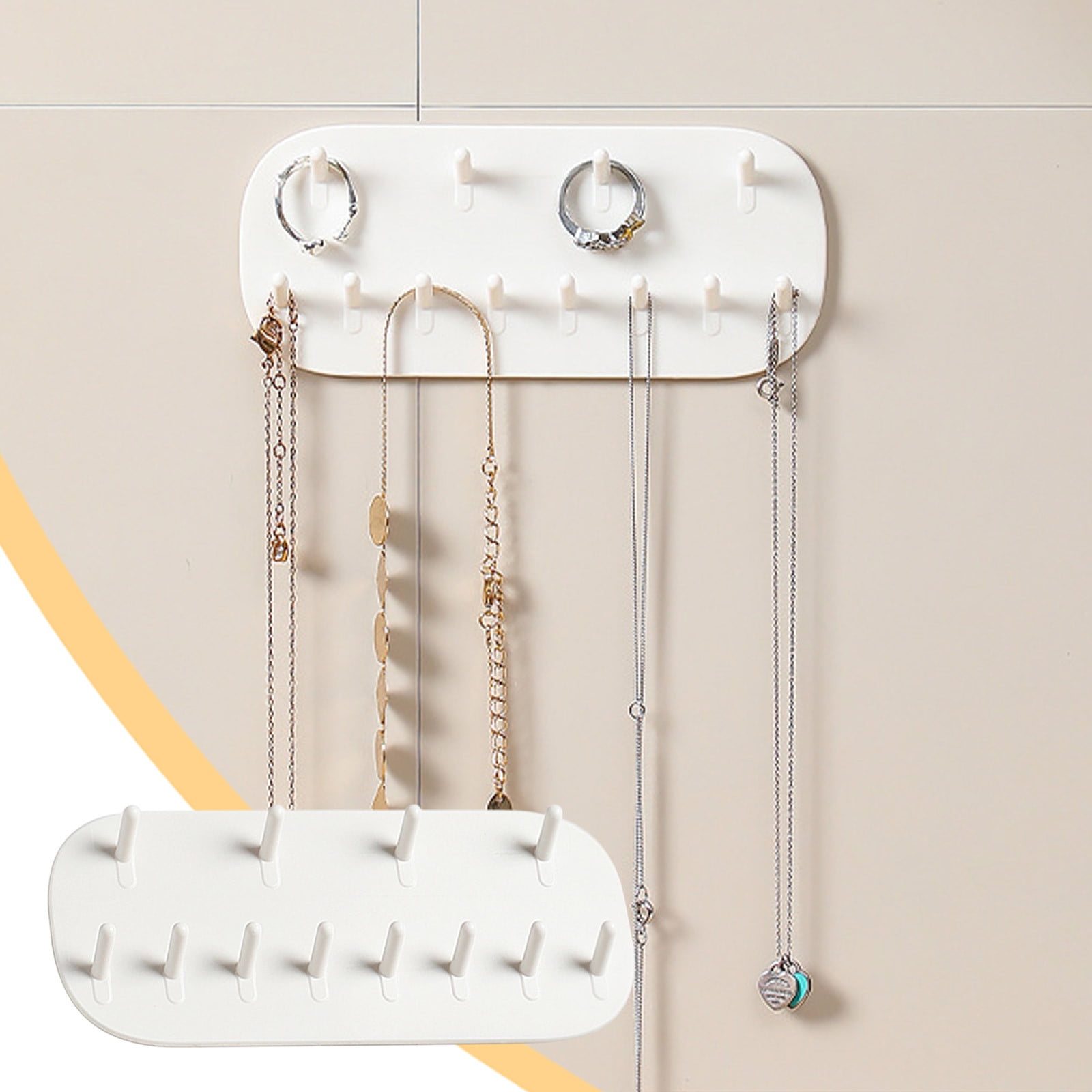 Organiseur Bijoux Salle De Bain Plateau à Bijoux En Feuille Verte Élégante En Céramique - Support Pour Bagues, Colliers, Bracelets, Porte-Clés - Cadeau Idéal Pour Femme, Fille Ou Petite Amie