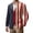 Red, variant on Usa Flag Print Blazer for Men Patriotic 1776-2026 Lightweight Suit Jacket Corduroy Fashion Coats Button Long Sleeve Clothing Red M