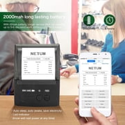 NETUM Bluetooth Receipt Printer, Portable 58mm Mini Thermal Pos Printer, Compatible with Android/Windows - NT-1809