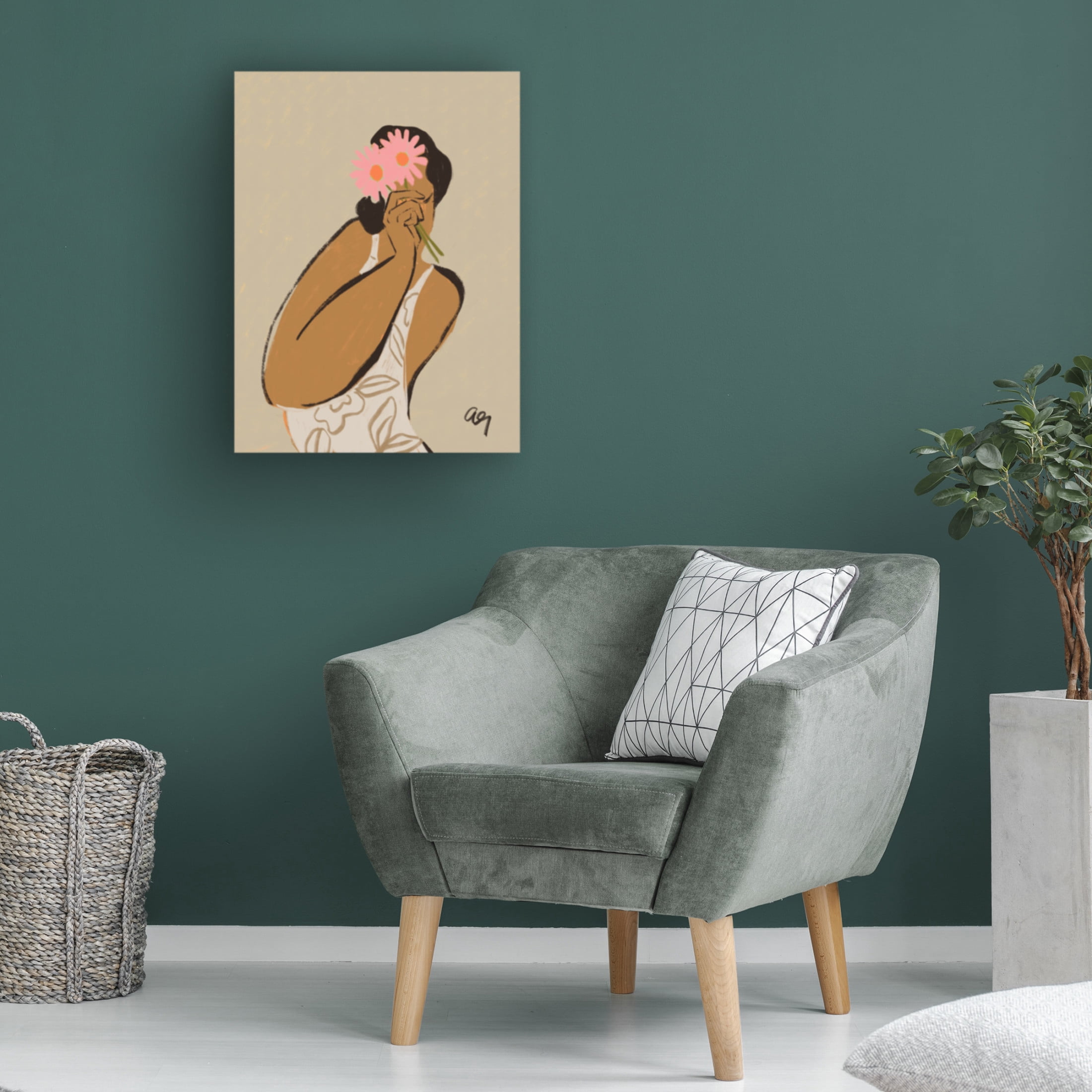 Trademark Fine Art Arty Guava  Mask Canvas Wall Art