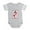 Heather Gray, variant on CafePress - Happy Christmas Krampus - Cute Infant Baby Football Bodysuit
