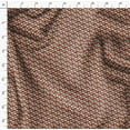 thumbnail image 4 of Soimoi Pure Silk Red Fabric By the Yard - 42 Inch Wide -Geometric Material - Artistic and Modern Patterns for Various Uses Printed Fabric, 4 of 6
