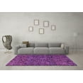 thumbnail image 3 of Ahgly Company Indoor Rectangle Abstract Purple Modern Area Rugs, 2' x 3', 3 of 4