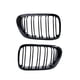 thumbnail image 1 of Rejillas Negras De Doble Listón Para Coche, 2 Uds., Rejilla De Riñón Negra Brillante, Reemplazo De Rejilla De Parachoques Delantero Para Bmw E46 99-02, Número Oe: 51138208685/51138208686 Kearding VI004439-00, 1 of 6