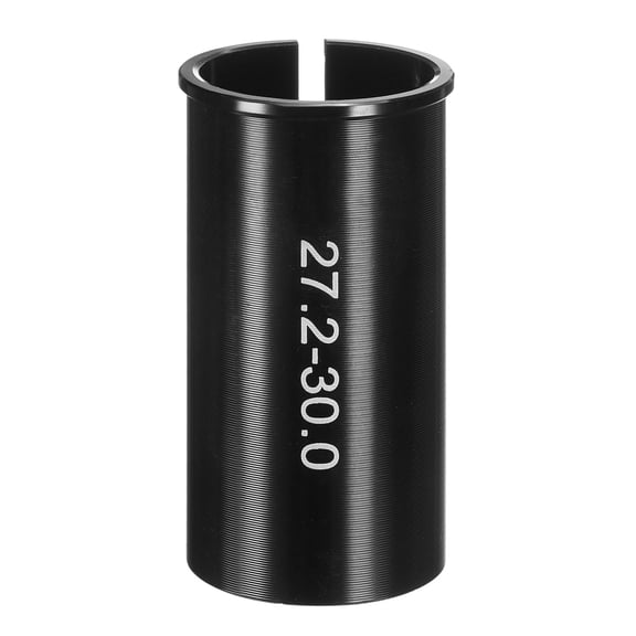 Uxcell Alloy Bike Seat Post Reducer Shim 27.2mm to 30.0mm 60mm Length Aluminum Bicycle Reducing Sleeve Conversion Seat Post Tube Adapter for Mountain Bike Road Bike City Bike