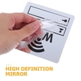thumbnail image 2 of Shisuyan Wifi Password Sign Sticker Mirror Wall Sticker Home Business Mirror Wall Sticker Network Coverage Sign For Restaurant Office Salon Home, 2 of 8