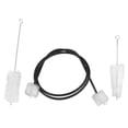 thumbnail image 4 of Kit de limpieza de 3 cepillos para trompeta francesa, cepillos de cuerda para instrumentos musicales, 4 of 14