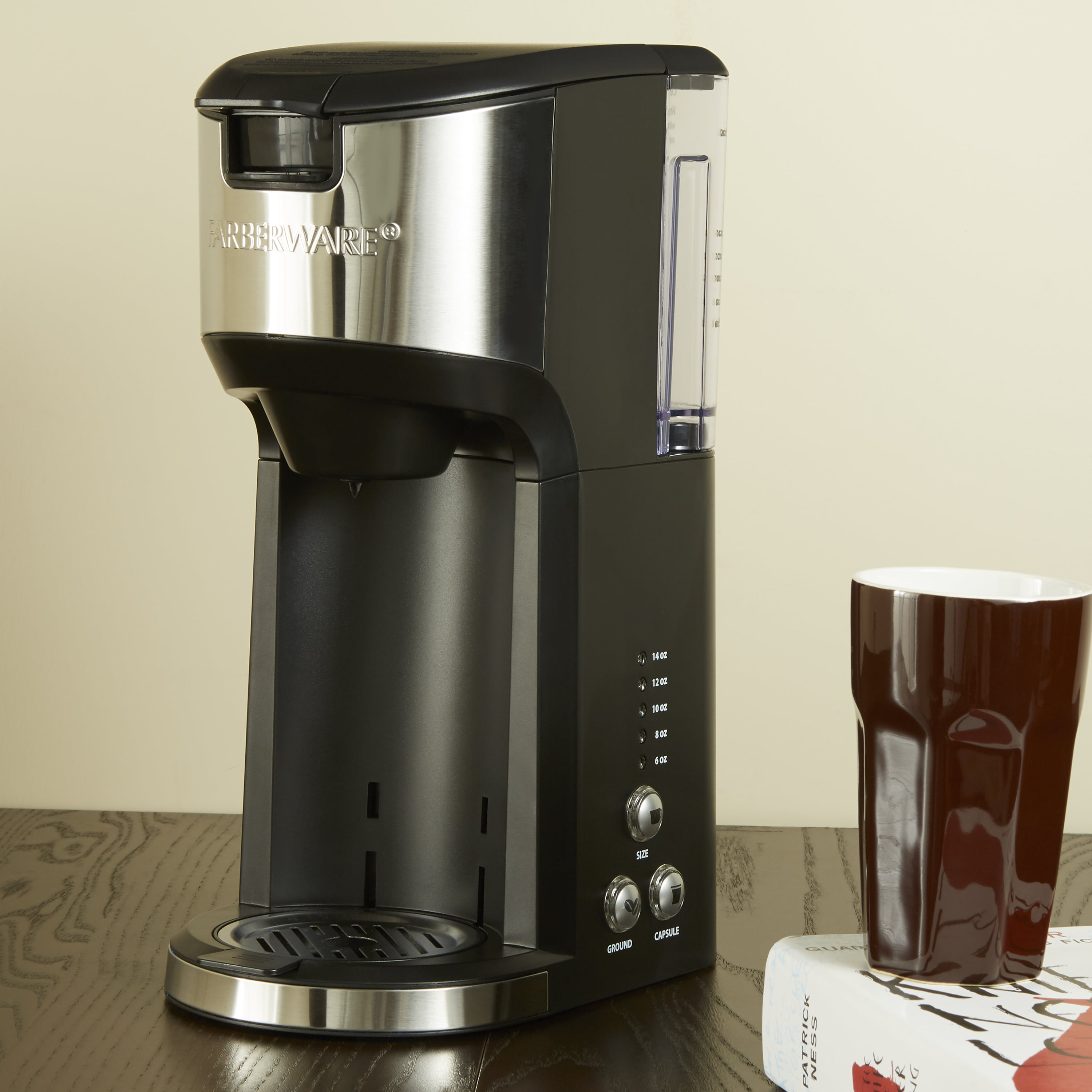 Farberware 9 Cup High Temperature Drip Coffee Maker, 1.35 Liter  Capacity,Black，New condition