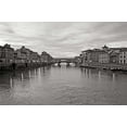 thumbnail image 2 of Crane, Rita 18x13 White Modern Wood Framed Museum Art Print Titled - Ponte Vecchio II, 2 of 4