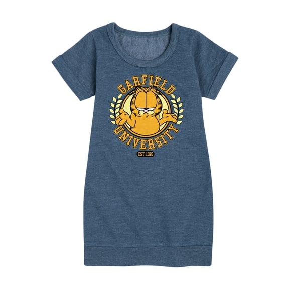 Garfield - University - Toddler & Youth Girls Fleece Dress