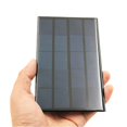 thumbnail image 1 of Treedix Panneau Solaire en Polysilicium 5V 2W Colle Chargeur de Batterie Solaire Kit de Module de Panneau Solaire Mini Petit Silicium Encapsulé dans Résine Étanche (2W), 1 of 4