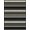 Black And White, Pattern 16, variant on ODIKA 8'x10' Washable Area Rug Durable, Non-Slip Under Doormat Horizontal Stripe Balanced Symmetry Framing Layering for Living Room, Sectional, Family