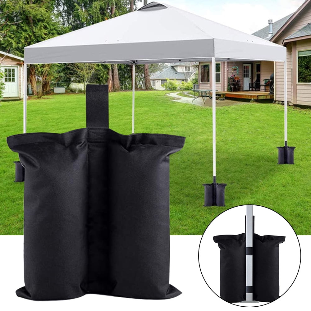 4 Outdoor Canopy Tent Weights Leg Bags Sand Bags Ez Pop Up Instant Patio Gazebo 