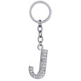 thumbnail image 1 of Key Chain Rhinestone A to Z Design Pendant Keychain Key Ring for Handbag Decor, 1 of 8
