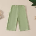 thumbnail image 6 of BLVB Baby Girl St. Patricks Day Outfits Toddler Newborn Sleeveless Smocked Ruffle Camisole Tops Long Pants Sets Summer Clothes, 6 of 7