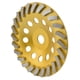 thumbnail image 2 of Muela abrasiva de hormigón, segmentos de diamante Turbo, disco de copa de corte rápido para amoladora de mampostería, 180mm, 2 of 5