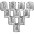 thumbnail image 1 of 100 Uds servilleteros, servilleteros plateados hebillas para decoraciones de mesa, boda oso de fresa  Electrónica, 1 of 4