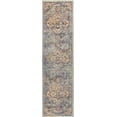 thumbnail image 3 of Bliss Rugs Oriental Rug Traditional Indoor Runner Rug for Hallway, Entryway, Kitchen, Gray ,2' x 8', 3 of 8