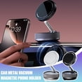 thumbnail image 3 of Car Bracket Foldable Vacuum Suction Magnetic Cell Phone Zinc Alloy Folding Support for for 360 Rotation, 3 of 8