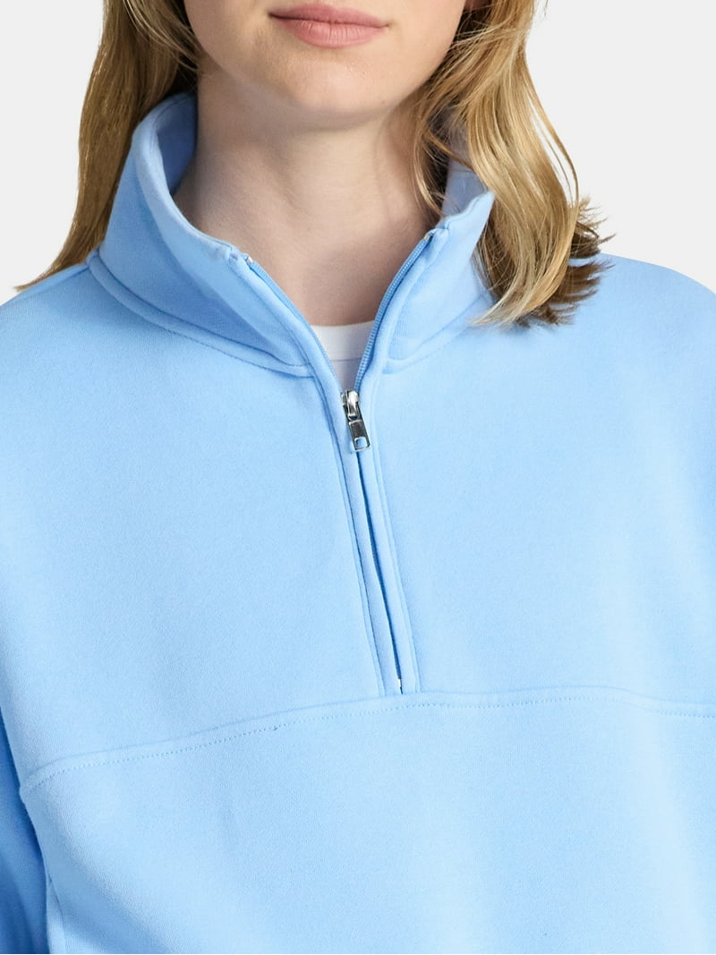 トップス NORMAL EXPERT for Graphpaper Half Zip PO No Boundaries Fleece Half Zip Pullover, Women's - Walmart.com