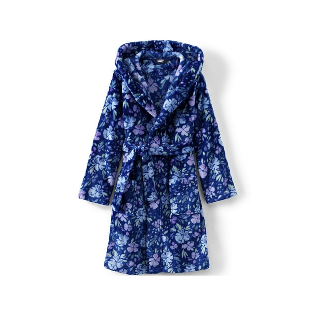 Lands' End Kids Fleece Hooded Robe