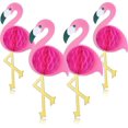 thumbnail image 4 of 4 Uds. Colgante de bola de panal de flamenco, decoraciones para fiestas, suministros de fiesta de cumpleaños, 4 of 5