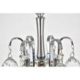 thumbnail image 6 of Home Decorative Toureg 3-Light Chrome Pendant Lamp with Royal Cut Clear Crystal, 12"Dia X 12"H, 6 of 6