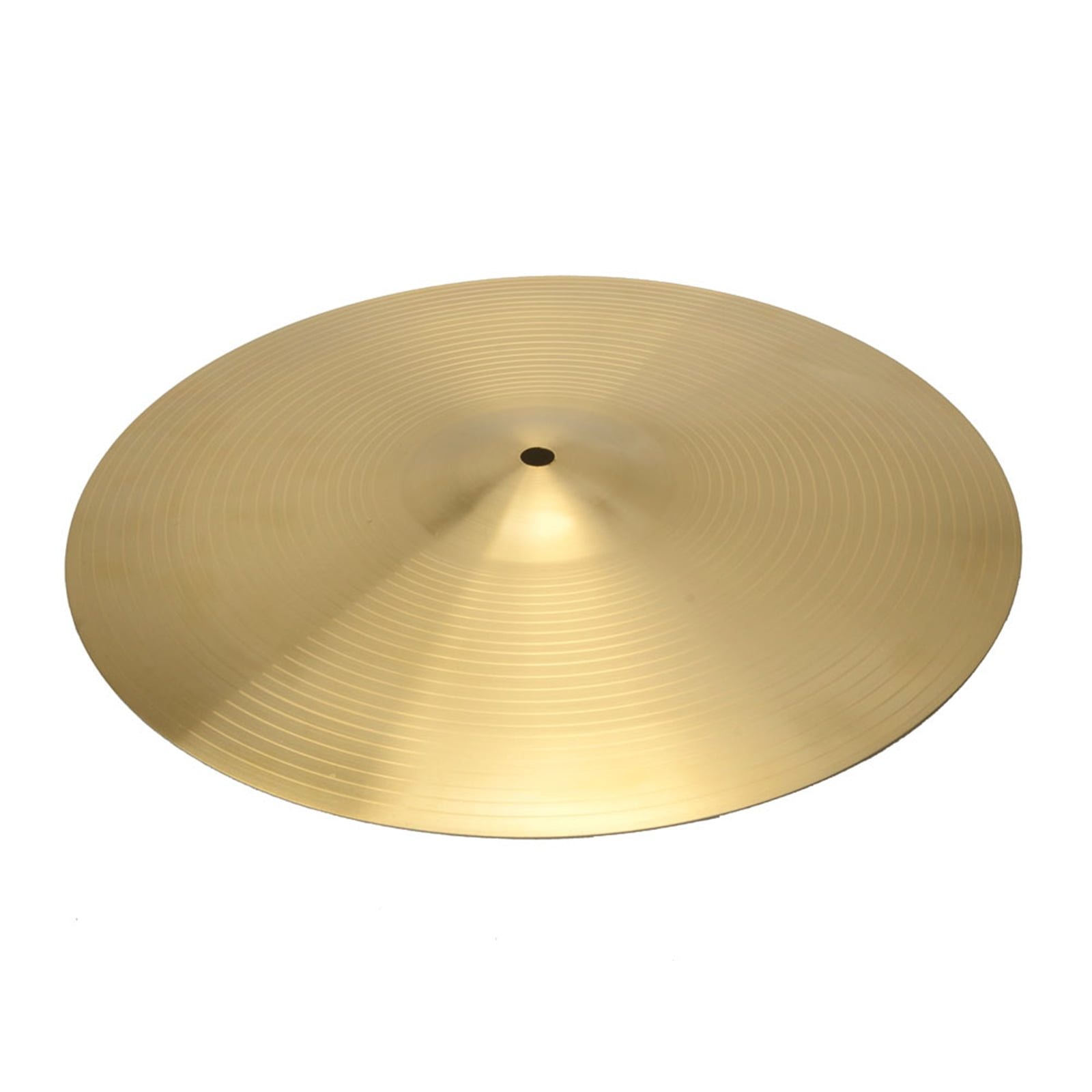 Muslady 8 inch Brass Alloy Crash Ride Hi-Hat Cymbal for Drum Set