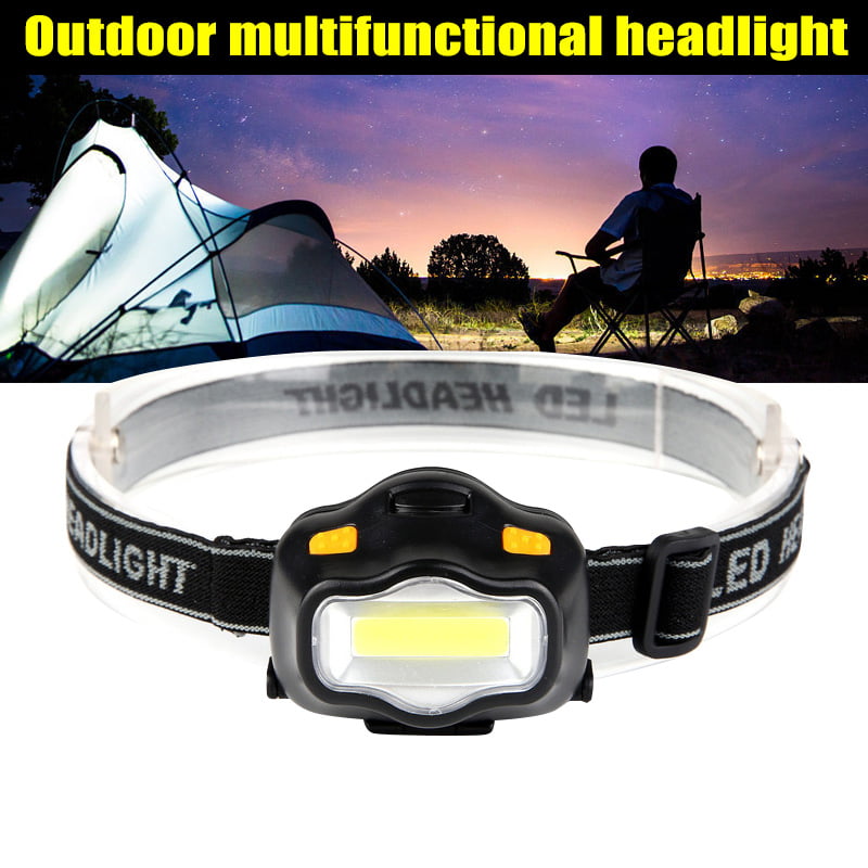3 modes waterproof exterior camping headlight Portable mini cob LED lámpara #os