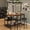 Brown, variant on Ourlova 47 In Kitchen Island with Storage Heavy Duty Coffee Bar Table with Shelf Farmhouse Style Island Tables for Kitchen Small Spaces 5 Racks Brown