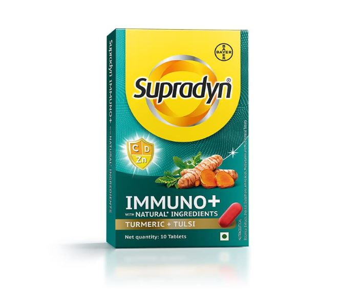 Supradyn Immuno+ Multivitamin Tablet with Natural Ingredients 10