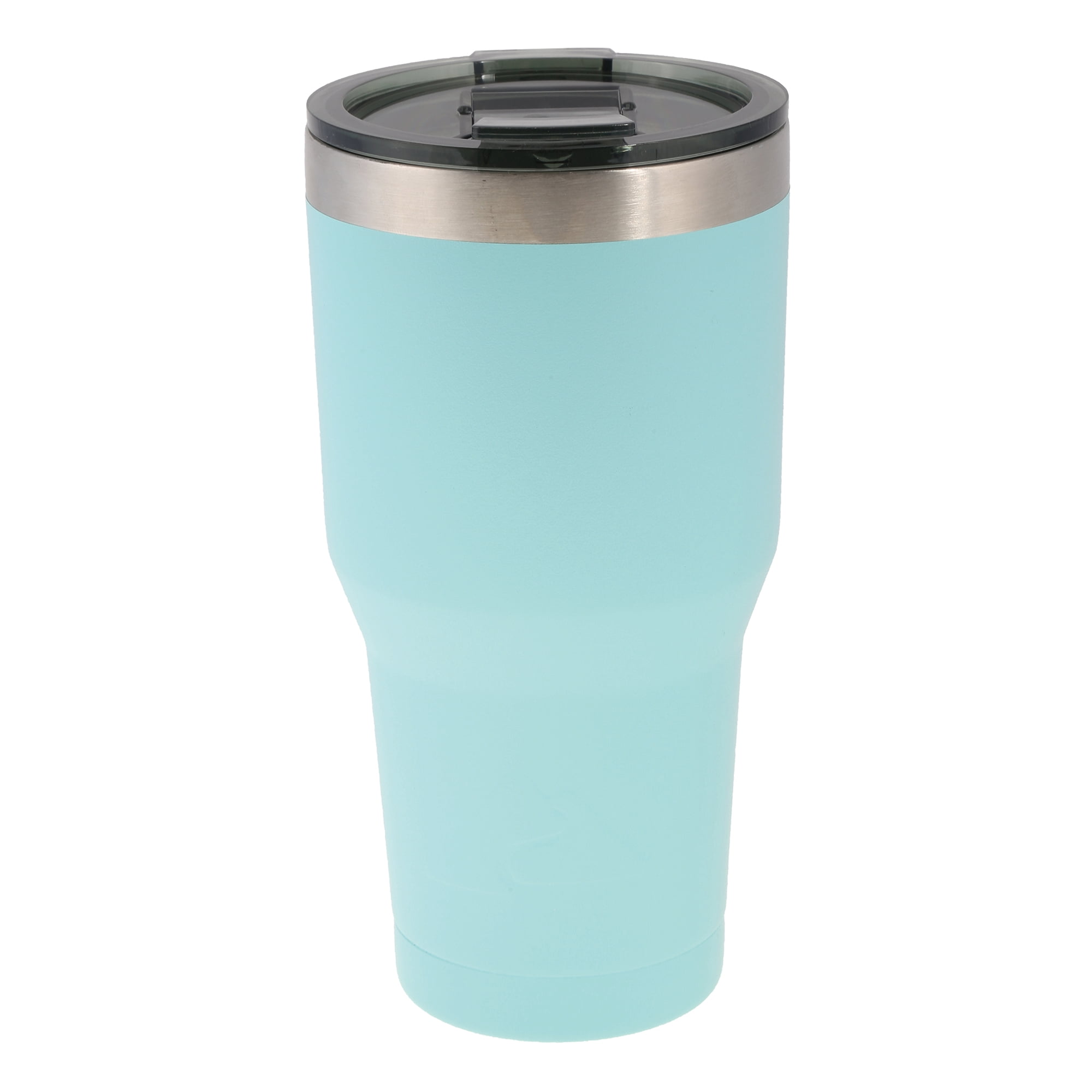 Ozark Trail 30 oz Double-wall Vacuum-sealed Stainless Steel Tumbler, Teal