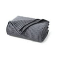 thumbnail image 3 of Allswell Double Knit Blanket, Gray, King, 3 of 7
