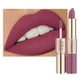 thumbnail image 1 of 6 Brillo de labios 2 en 1, lápiz labial mate resistente al agua, lápiz labial antiadherente de larga duración, 1 of 5