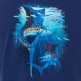 thumbnail image 4 of Guy Harvey Mens Twin Sails Short Sleeve T-Shirt Large Blue, 4 of 4
