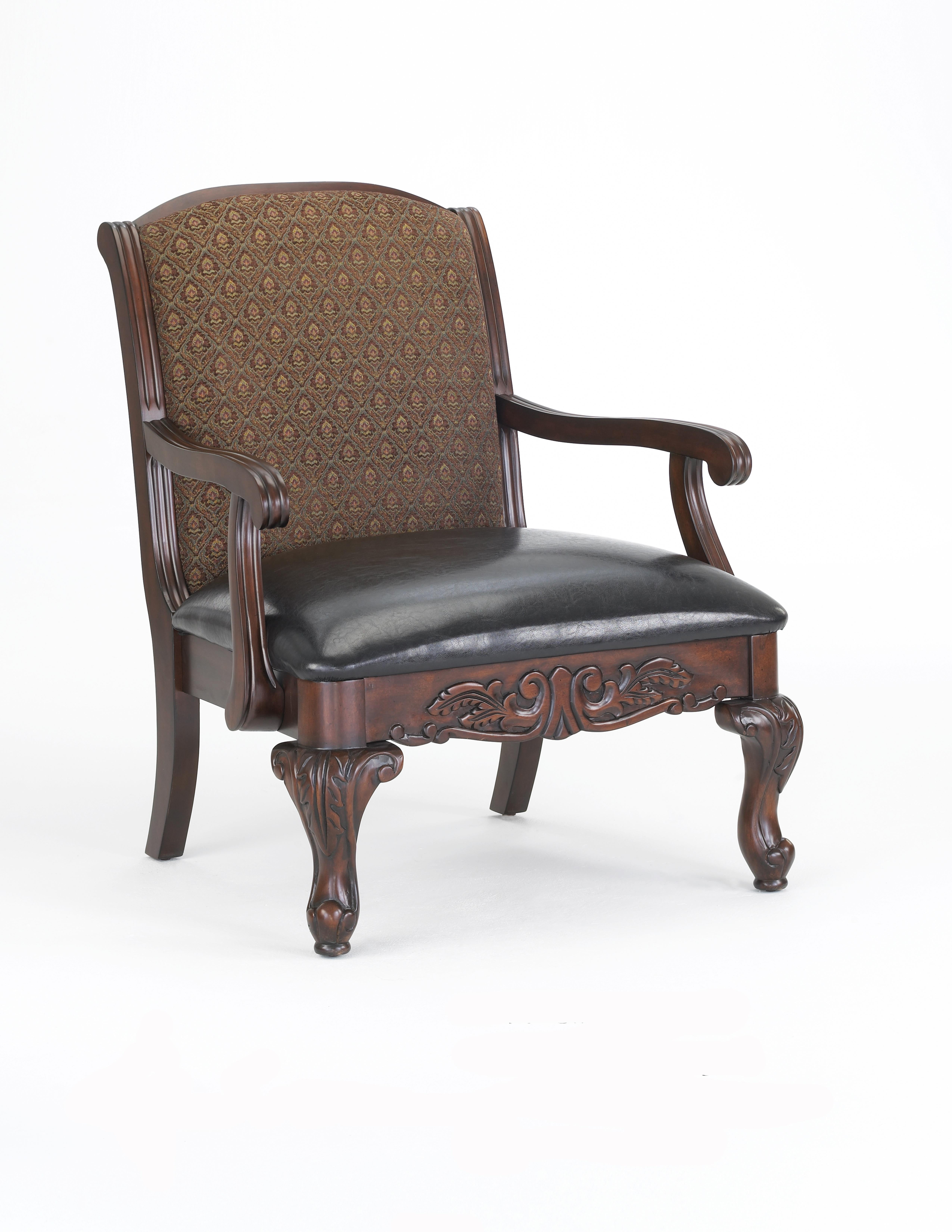 Liza Traditional Accent Chair Com