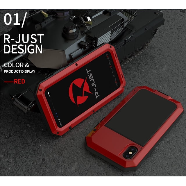Funda de teléfono de aluminio y Metal resistente para iPhone 14 13 12 11 Pro Max XR XS 6 6S 7 8 Plus X SE Doom Armor, funda a prueba de golpes Tan Jianjun unisex